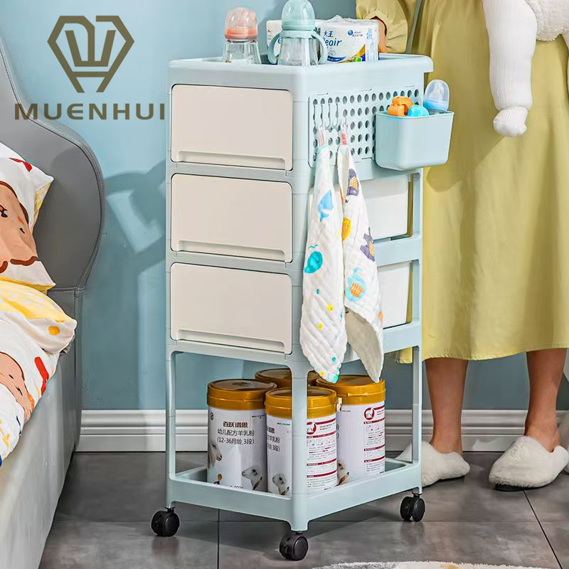 MUENHUI New Design Multifunctional High Quality Plastic Storage Rack