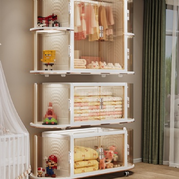 MUENHUI Large Capacity High Quality Folding Design Plastic Wardrobe	  MUENHUI Large Capacity High Quality Folding Design Plastic Wardrobe