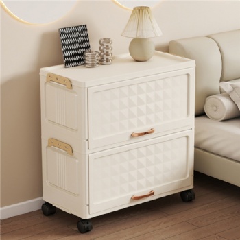  MUENHUI New Design Large Capacity Folding Plastic Storage Cabinet	