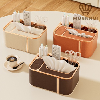 MUENHUI New Design Multifunctional Plastic Tissue Paper Box
