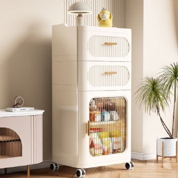  MUENHUI New Design Multifunctional Household Plastic Drawer Cabinet	