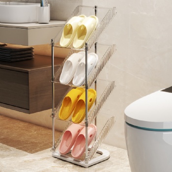  MUENHUI New Design Household Plastic Shoes Storage Rack	