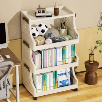  MUENHUI New Arrival High Quality Folding Design Plastic Storage Rack	