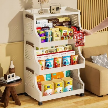  MUENHUI New Arrival High Quality Folding Design Plastic Storage Rack	