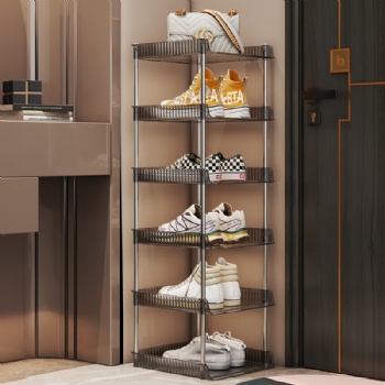  MUENHUI New Design Wholesale High Quality Plastic Shoes Storage Rack	