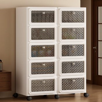  MUENHUI New Arrival Multifunctional Household Plastic Drawer Cabinet	