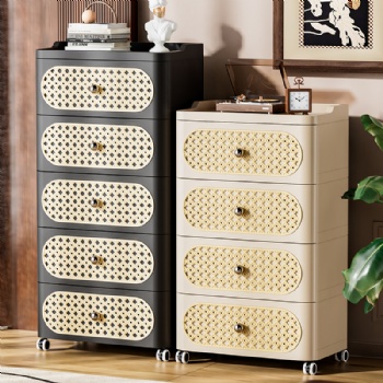  MUENHUI New Arrival Retro High Quality Plastic Drawer Cabinet	